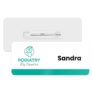 Podiatry by Sandra - Personalised Name Badge