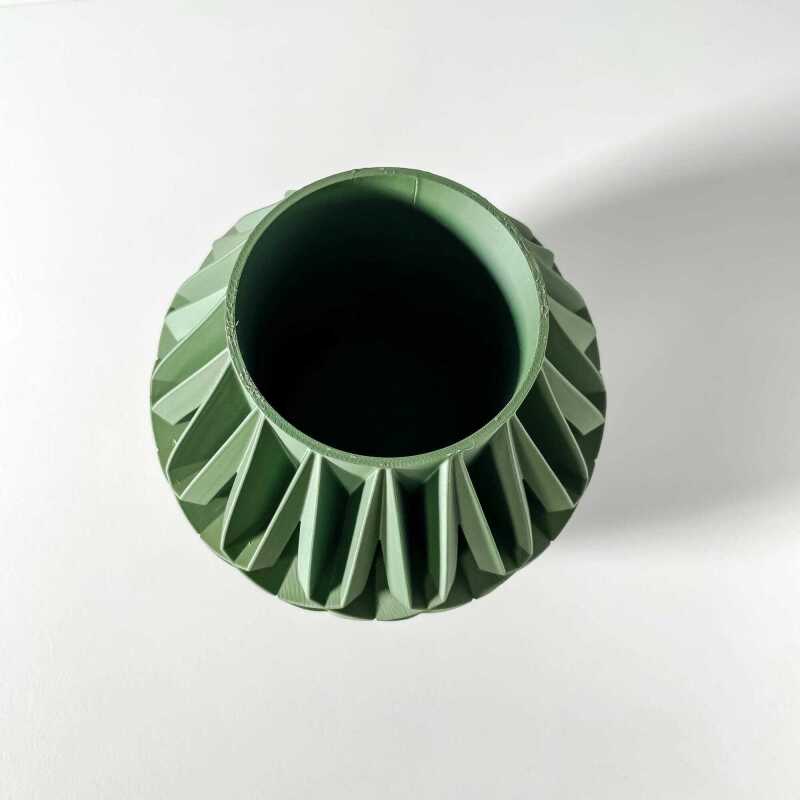The Janio Pen Holder | Desk Organizer and Pencil Cup Holder - Matte Dark Green