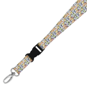 Double Breakaway Lanyard - Doodle Animals