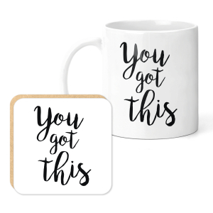 Mug & Coaster Set - You Got This
