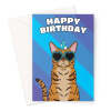 Bengal Cat Birthday Card - A5 Portrait - 1 Card