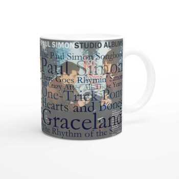Paul Simon Studio Albums Mug