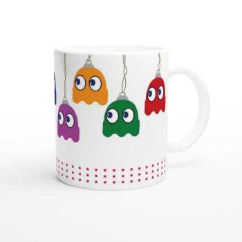 Pacman Christmas Bauble Mug