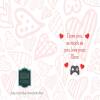 Funny Valentine's Card - Xbox Love - I love you as much as you love your Xbox - For Gamer boyfriend or Girlfriend, Husband or Wife.