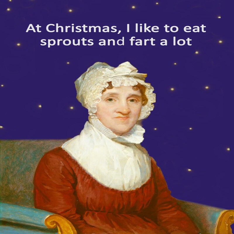 Fartalot BB - funny Christmas card festive humour greetings