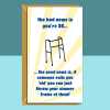 Funny 36th Birthday Card - Personalised inside if required - For Him or For Her, brother, sister, friend - Cheeky Card for 36 year old. - Blank inside - Regular - Matte
