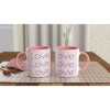 Pink Love Heart Mug
