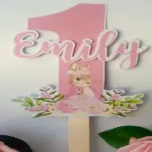 Unofficial Flopsy Bunny Cake Topper, Cake Topper, Flopsy Bunny Party Decor