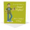 Great Nephew birthday card for him - designed by Erica Sturla - 15cm square and blank inside, made in the UK