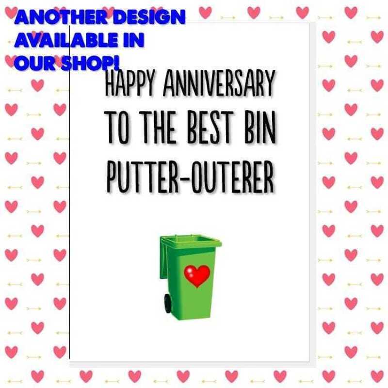 funny rude anniversary valentine's card, rude husband card, rude wife card, I often gaze you and think to myself what c*nt dickhead knobhead - CUNT