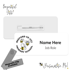 Beeford CE (VC) Primary School & North Frodingham Primary School - Personalised Name Badge