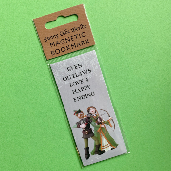Robin and Marian magnetic bookmark