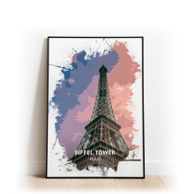 Eiffel Tower - Paris - High Gloss Print - A4 - Standard