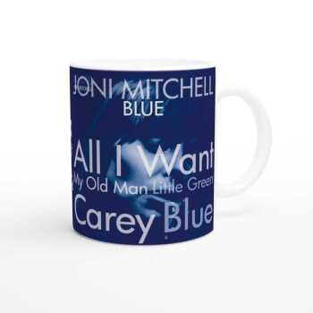 Joni Mitchell Blue Album Track Mug