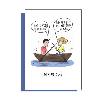 Rowing Club  card | Cute Card | rowing card