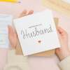 Husband Birthday Card Sentimental Card for Husband Love Greeting for Him Special Hubby Birthday Heartfelt Message Card for Him