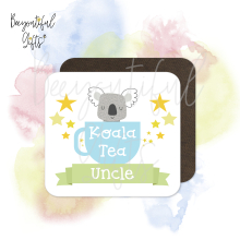 Personalised Birthday Coaster - Koala Tea