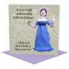 Jane Austen Birthday Card Pack - 5 Cards - Polymer Clay Art by Erica Sturla - Literary Birthday Gift UK