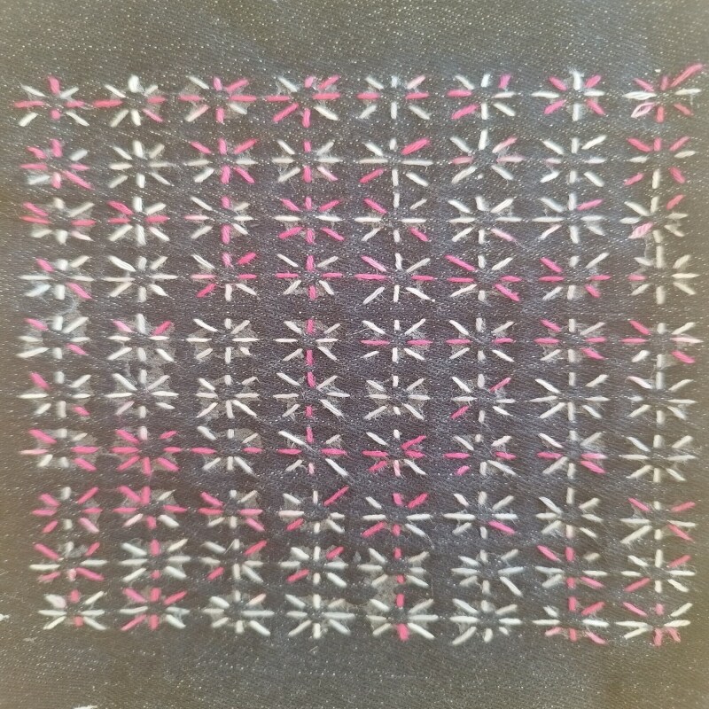 Sashiko Transfers | Removable Visible Mending Transfers | Washable Transfers