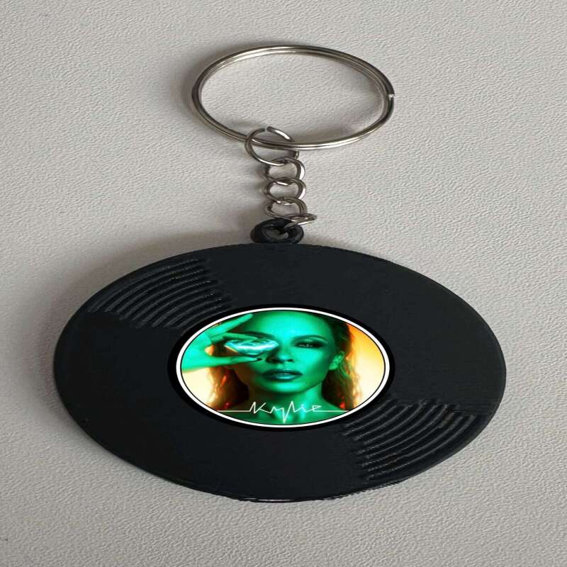 Kylie Minogue Vinyl Keyrings - Kylie Disco