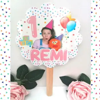 Ms Rachel cake topper, Inspired Cake Topper, Personalised Cake Topper