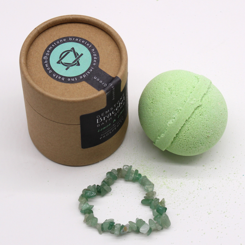 Green Aventurine Bracelet Bath Bomb