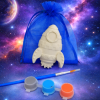 Paint Your Own Space shapes, Space Themed Party Bag Filler,Kids Party Activity 🎨 🖌 🚀