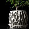 Slime Planter Pot - Matte Dark Green