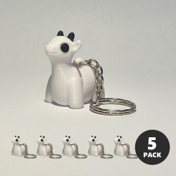 Baby Goat Keyring Pack (x5)