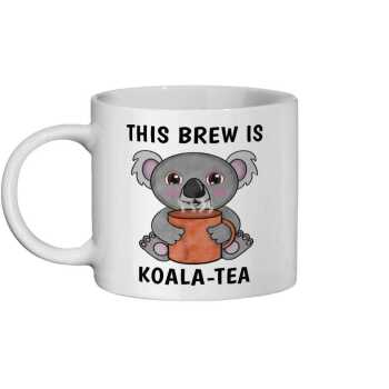 Funny Koala Tea Mug: Novelty Pun Gift