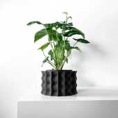 The Kivern Planter Pot with Drainage Tray & Stand Included
