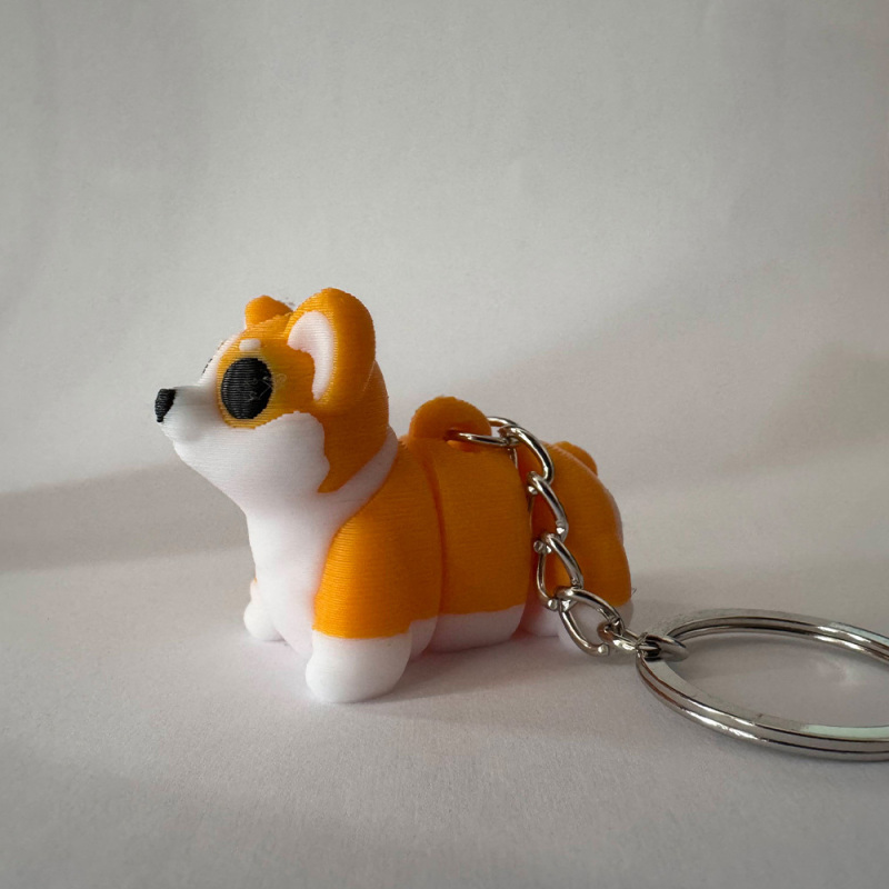 Corgi Keyring