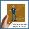 Welsh birthday card for son in law - Mab yng nghyfraith card by Erica Sturla - UK made