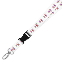 Double Breakaway Lanyard - Floral Uterus