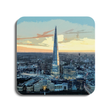 The Shard - London | Global Artwork Wooden Coaster