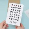 5th Wedding Anniversary Card For Wife Anniversary Card for Husband or Boyfriend Anniversary Card For Girlfriend Fifth Anniversary Five Year - Large (5x7) / Blank Message