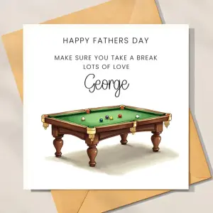 Father's Day Card - Make Sure You Take A Break