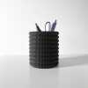 The Lonu Pen Holder | Desk Organizer and Pencil Cup Holder - Matte Dark Green
