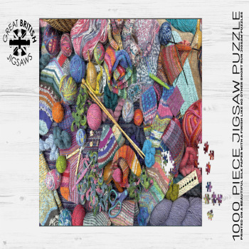 Knit & purl 1000 piece jigsaw puzzle