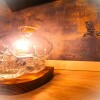The Clear Head Vodka Block Base Table Lamp