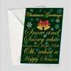 Jingle Bells Christmas 6 x 4" Greeting Card Sent Direct to Friend or Relative