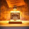 The 3-liter JD Original Clock-Lamp with a block base -Man/She Cave - Fathers/Mothers Day Present
