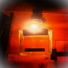 Gentleman Jack  - Copper frame Bottle table lamp - Original - Upcycled - Man/She Cave - Fathers/Mother Day - Gifts For Him/Her