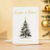 Christmas Card For Daughter and Partner Card Xmas Card for Daughter Christmas Card for Loved One Daughter Partner Card Christmas Tree Card - Large (5x7) / Blank Message