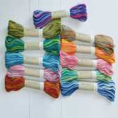 Olympus Sashiko Cotton Thread Variegated 20m