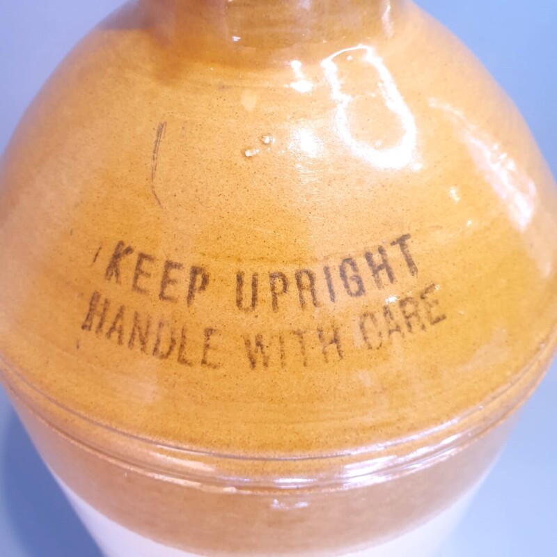 The 1 Gallon Earthenware Jug, bearing the markings "IMPERIAL CHEMICAL INDUSTRIES LIMITED GENERAL CHEMICALS DIVISION"