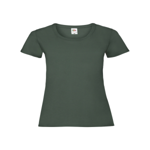 Personalised Fruit of the Loom Ladyfit T-Shirt - Bottle Green - M