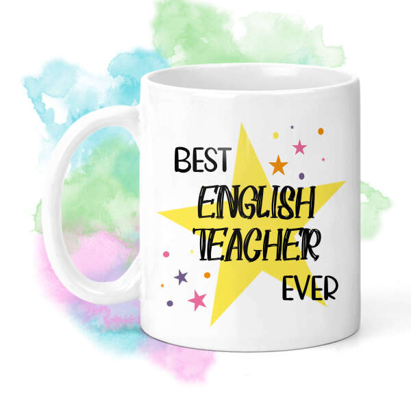 Teacher Ceramic Mug - Best English Teacher Ever