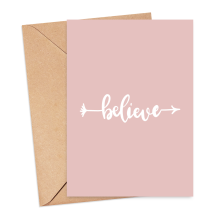 Self Love Card - Believe - Small (A6)