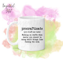 Crafting Ceramic Mug - Procraftinate